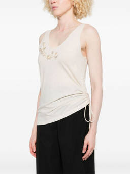 Fendi - Beige Sleeveless Top