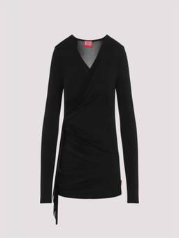 Diesel - Black T-Crissy-Plain Top (M)