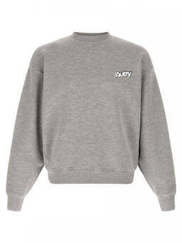 Autry - Grey Logo Print Embroidery Sweatshirt