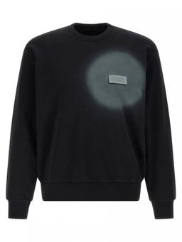 MM6 Maison Margiela - Black Numeric Signature Mm6 Spray Sweatshirt