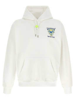 Casablanca - White Tennis Club Icon Hoodie