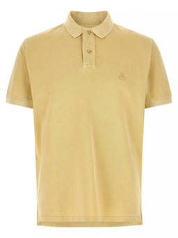 Isabel Marant - Yellow Embroidered Logo Polo T-Shirt