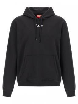Diesel - Black S-Norm-Hood-Iod Sweatshirt