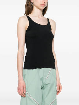 Wolford - Black Cotton Blend Tank Top
