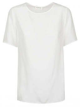 Parosh - White Silk Blouse (XS)