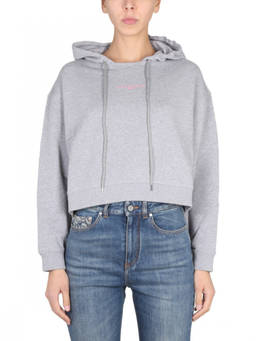 Stella McCartney - Grey Logo Hood Sweatshirt (M)