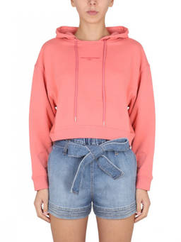 Stella McCartney - Pink Logo Hood Sweatshirt