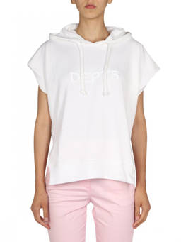 Department 5 - White Logo Hood Sweatshirt (S)