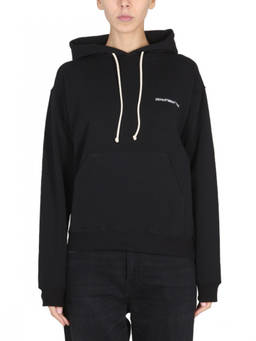 Department 5 - Black Logo Hood Sweatshirt (XS)