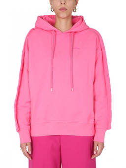 Ambush - Fuchsia Solid Hood Sweatshirt