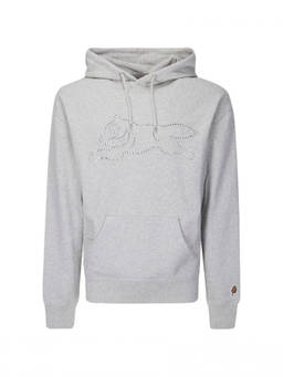 ICECREAM - Grey Embellished Logo Hoodie