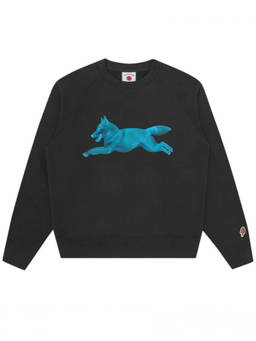 ICECREAM - Black Crew Neck Sweatshirt (M)