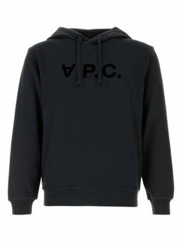A.P.C. - Black Logo Regular Hoodie