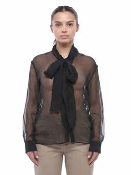 Dsquared2 - Black Tie Neck Top