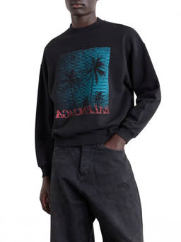 Balenciaga - Black Crew Neck Sweatshirt