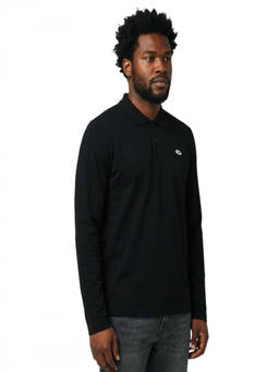 Diesel - Black Shirt Collar Polo T-Shirt