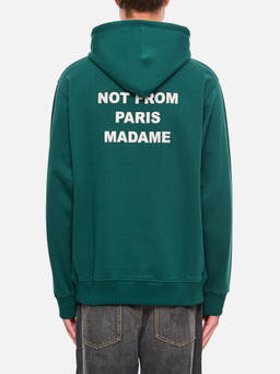 Drole De Monsieur - Green Slogan Hoodie