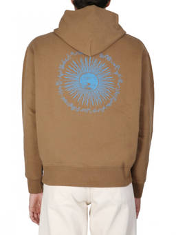 Sunflower - Brown Logo Hood Sweatshirt