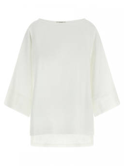 The Row - White Regular Solid Top (M)