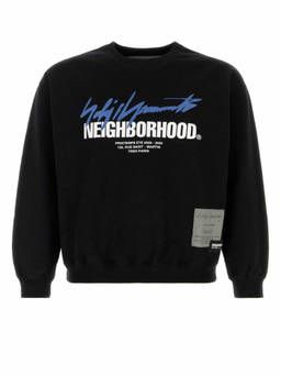 Yohji Yamamoto - Black Crew Neck Sweatshirt