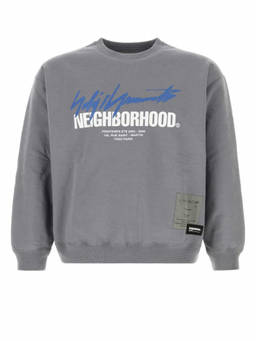Yohji Yamamoto - Grey Crew Neck Sweatshirt