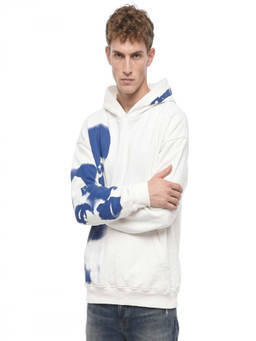 Diesel - White Ombre Hoodie