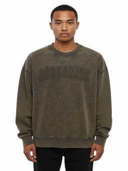 Dsquared2 - Brown Crew Neck Sweatshirt