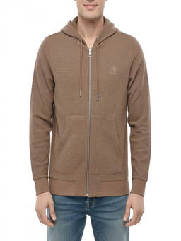 Diesel - Brown Zip-Up Hoodie