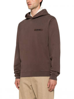 JACQUEMUS - Brown Relaxed Logo Hoodie