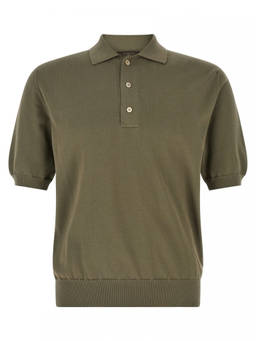 Zanone - Green Cotton Knit Polo T-Shirt (3XL)