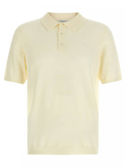 Roberto Collina - Beige Spongy Effect Polo T-Shirt (XL)