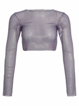 Santa Brands - Light Purple Embellished Top
