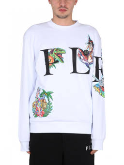 Philipp Plein - White Crew Neck Sweatshirt (L)