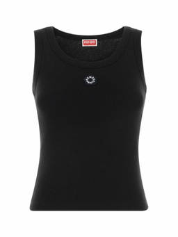 Kenzo - Black Logo Round Neck Top (S)