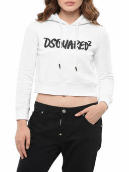 Dsquared2 - Black Logo Hood Sweatshirt