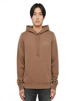 Diesel - Brown Logo Regular Hoodie (XS)