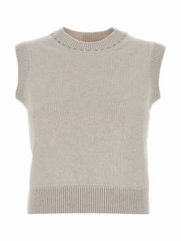 Fendi - Beige Wool Vest