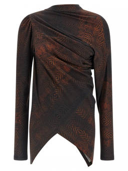 Kiko Kostadinov - Brown Simpson Top