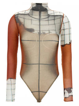 Jean Paul Gaultier - Multicolour The Fire Bodysuit (XS)