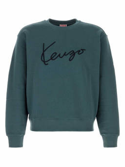 Kenzo - Green Crew Neck Sweatshirt