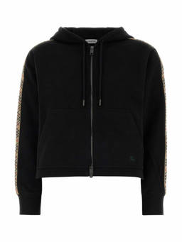 Burberry - Black Solid Hood Sweatshirt