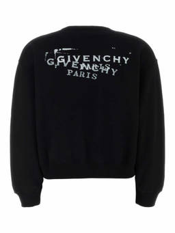 Givenchy - Black Logo Crew Neck Sweatshirt