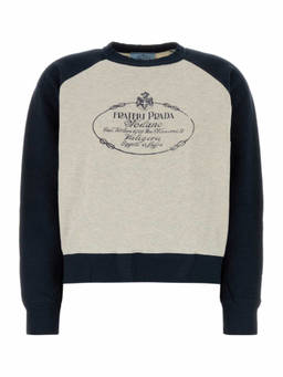PRADA - Multicolour Graphic Crew Neck Sweatshirt (L)