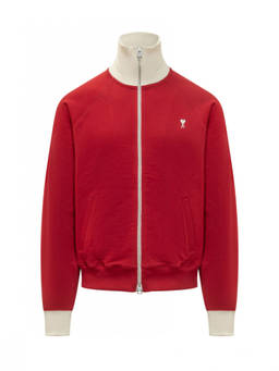 AMI Paris - Red Turtle Neck Sweatshirt (XL)