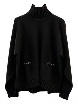 Gucci - Brown Wool Turtle-Neck Sweater