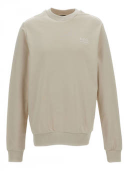 A.P.C. - Beige Crew Neck Sweatshirt