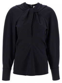 Victoria Beckham - Blue Twist Detail Top