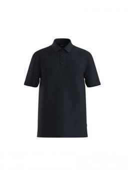 Boss - Navy Blue Shirt Collar Polo T-Shirt