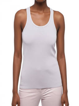 Jil Sander - Pink Textured Round Neck Top (XXS)