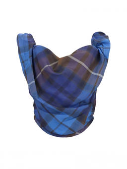 Vivienne Westwood - Blue Checks Sweet Heart Neck Top (S)